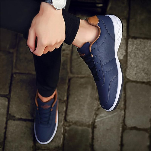 Zapatillas Cómodas Para Caminar A La Moda Para Hombre