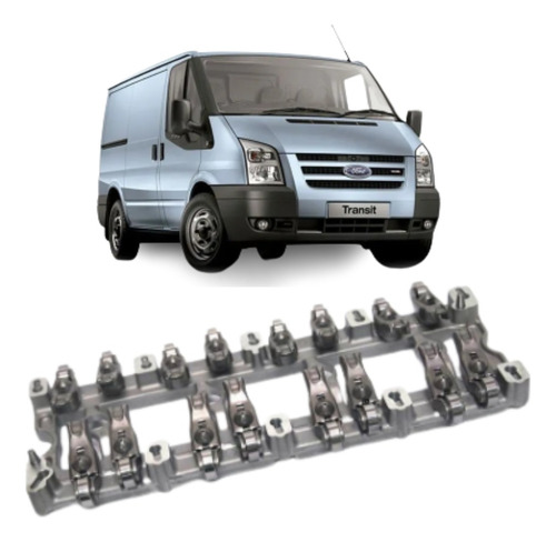 Gaiola Cabecote Tucho Com Balancim Ford Transit 2.2 2.4 16v