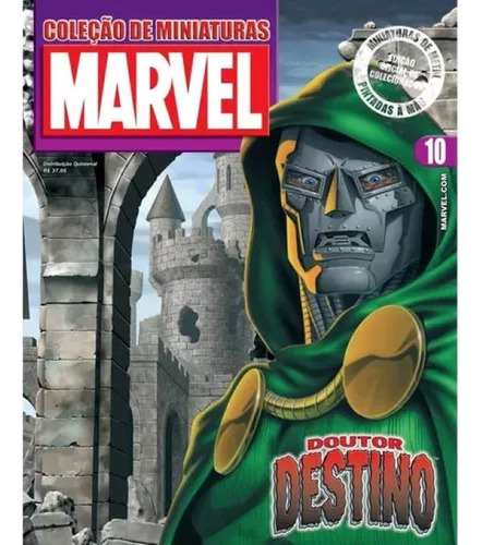 Miniaturas Eaglemoss Marvel - Doutor Destino ( Dr. Doom )
