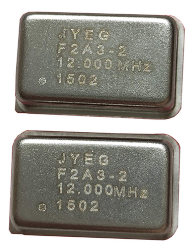 Oscilador Cristal 12 Mhz Lata Completa Huella Dip14 3 V 5