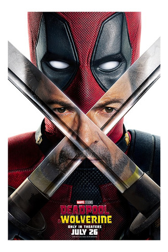 Poster Deadpool & Wolverine La Película