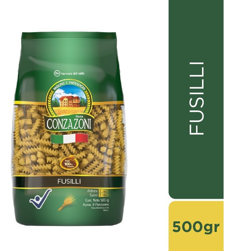 Pasta Conzazoni Fusilli 500 G - g