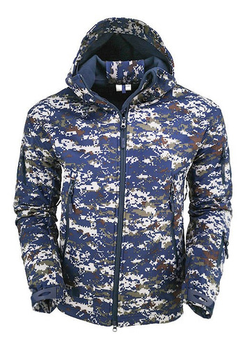 Abrigos Para Hombre Al Aire Libre De Piel De Tiburón, Otoño,