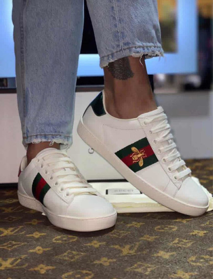 Molde combate Algebraico Tenis Gucci Mujer | MercadoLibre 📦