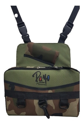 Imagen 1 de 10 de Bolso Riñonera Payo Ideal Vadeo Doble Correa -bolsillos