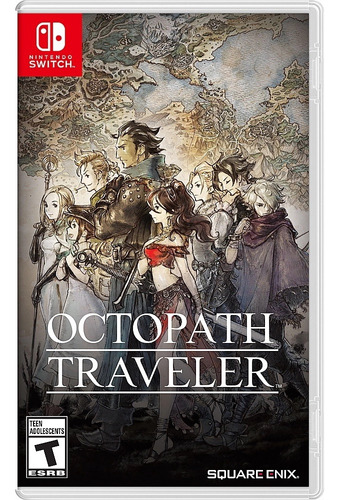 Octopath Traveler Standard Edition Nintendo Switch Mídia Física