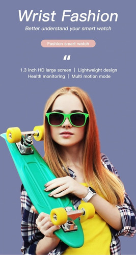 Imagen 8 de 10 de Smartwatch Colmi Sky 8 Black Notificaciones Deportes Salud