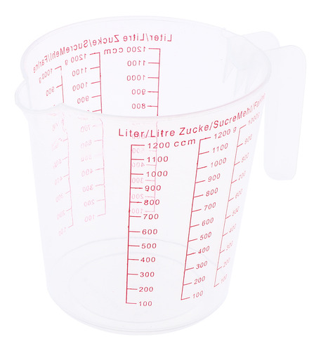 Taza Medidora, Resistente A La Temperatura, Líquidos /