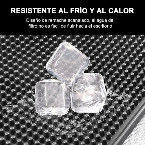 Set De 4 Piezas Tapete Para Bar Grande Barra Escurridor