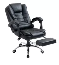 Comprar Silla Sillon Oficina Ejecutivo Escritorio Gerencial Pc Cuota Color Negro Material Del Tapizado Cuero Sintético