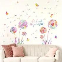Comprar Calcomanías De Pared Grandes De Diente De León, Calcomanías