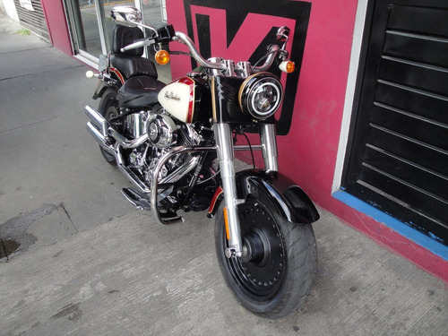 Imagen 11 de 12 de Fat Boy Nacional Equipada Factura Original Impecable Oportun