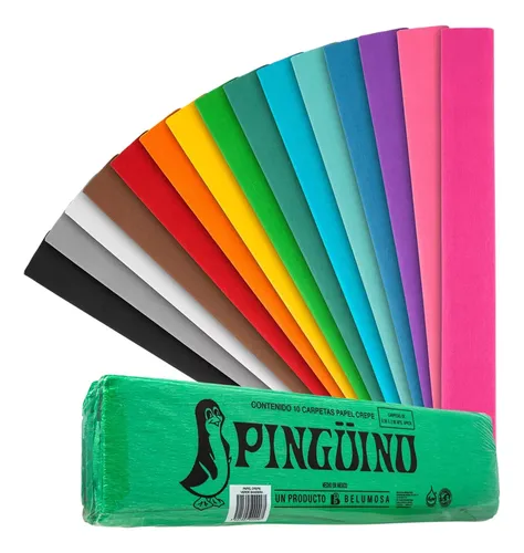 comprar Papel Crepe 100 Pliegos Premium Paquete Papel Crepe Colores