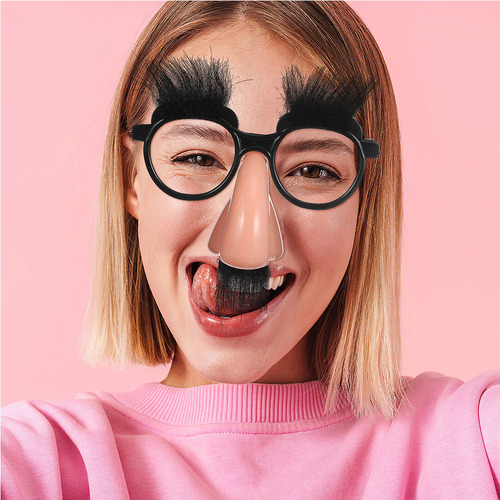 2 Gafas De Payaso Con Divertidas Gafas De Halloween Para