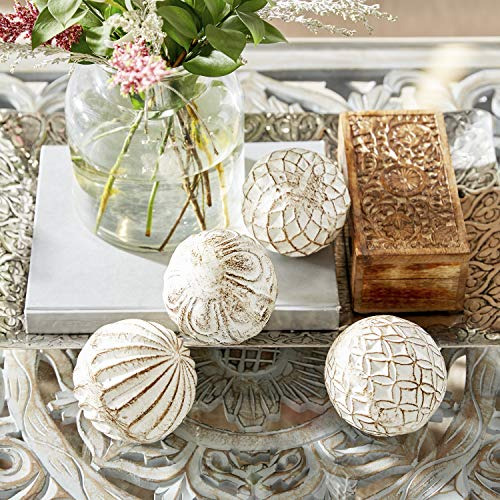 Coastal Ceramic Vintage Orbs &amp; Jarrón Filler, Jueg...