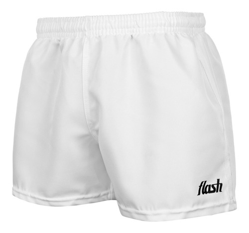 Short Rugby Flash Gabardina Poliester Anti Desgarro Cortos Adultos Resistente Agarrones