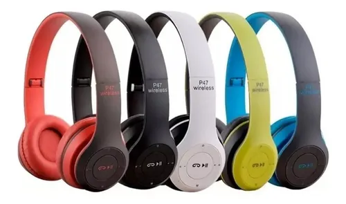 Auriculares inalámbricos Over-Ear P47 P47 negro