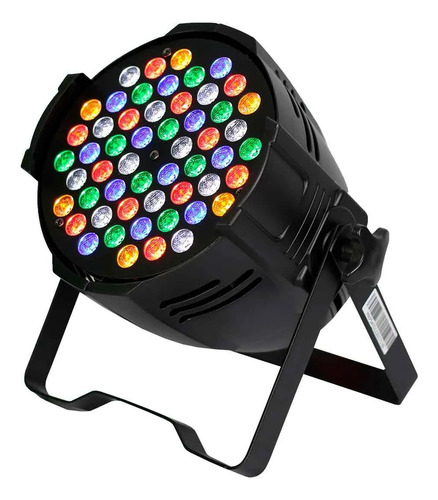 Canhao De Led Par Led 54 Leds 3w Rgbwa Dmx Iluminacao Dj