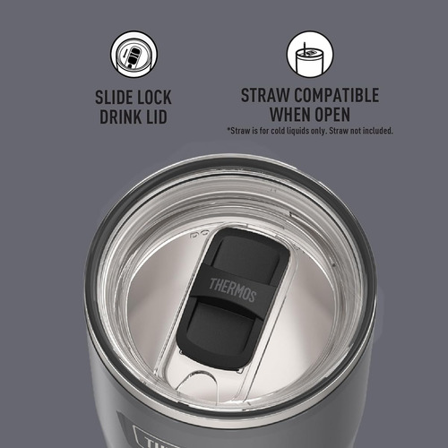 Icon Series By Thermos Vaso Acero Inoxidable 710ml Granito Granite