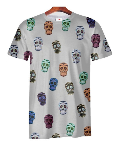 Remera Moda Calavera Ranwey Fly003