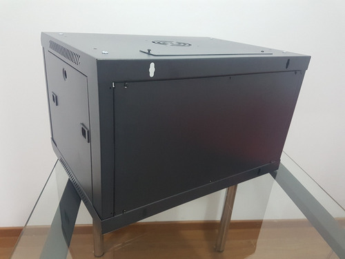 Imagen 5 de 6 de Rack De Red Mural 6u Unidades 19 Pulgadas 450mm Prof Prosoft
