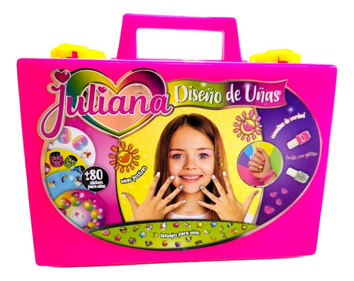 Valija Juliana Diseño De Uñas Chica Nuevo Modelo Jeg Jul074