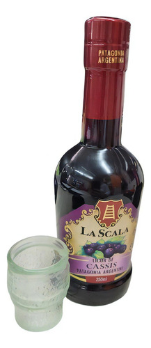 Licor La Scala X 250ml Cassis