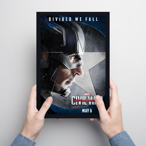 Cuadro 20x30 Pelicula Captain America Civil War 008