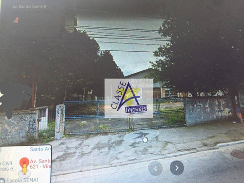 Imagem 1 de 1 de Galpão, 800 M² - Venda Por R$ 5.900.000,00 Ou Aluguel Por R$ 18.000,00/mês - Casa Branca - Santo André/sp - Ga0125