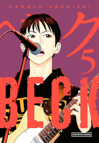 Beck Distrito Manga México Español Tomo 5