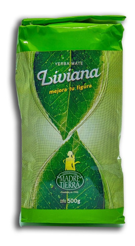 Imagen 1 de 5 de Yerba Mate Liviana 500g - Madre Tierra