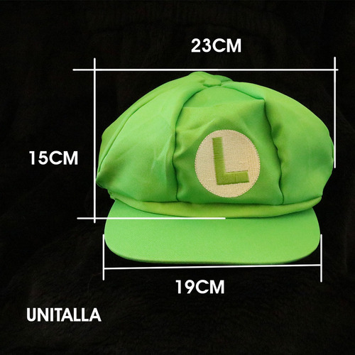 Gorra The Super Mario Bros Pelicula Movie Estilo Único Luigi