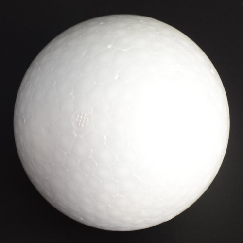 Bolas Decorativas De Espuma 250mm 250mm Blanco