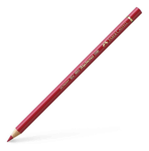 Lápiz de color policromo rojo escarlata intenso Faber Castell 219
