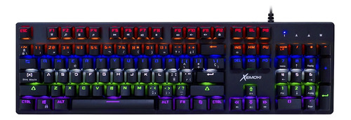 Teclado Gamer Xemoki Mecanico Antighosting Switch Blue Snk