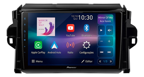 Central Multimidia Pioneer Sw4 17/22 9p Carplay Android Auto