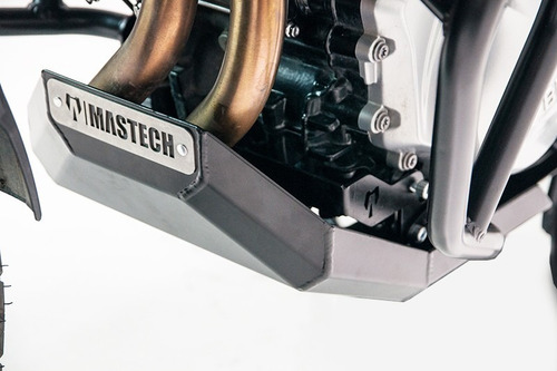 Imagen 3 de 4 de Protector De Carter Motor Bmw F750 - F850 Gs Negro Mastech