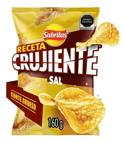 Botana Sabritas Receta Crujiente Clasicas 160 G