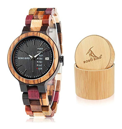 Bobo Bird Relojes De Madera Para Mujer