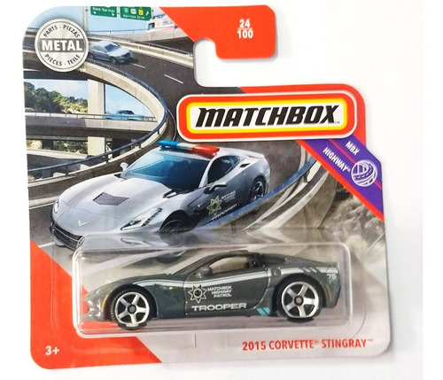 Matchbox Chevrolet Corvette Stingray 2015 Original Coleccion