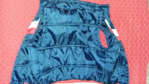 Chaleco Inflado Niño Talle 6 Azul Usado Muy Buen Estado