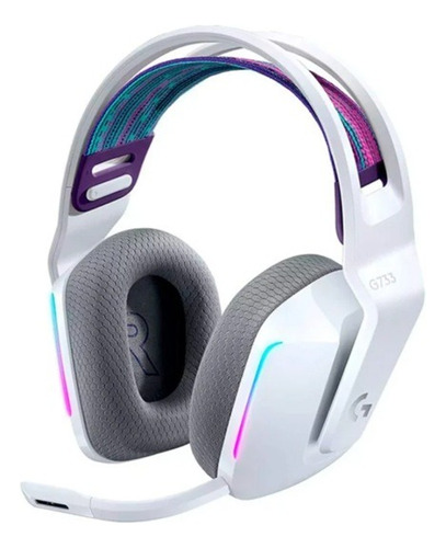 Audifono Gaming Logitech G733 Lightspeed White