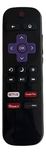 Control Compatible Con Pantalla Atvio Roku Tv Funda Incluida