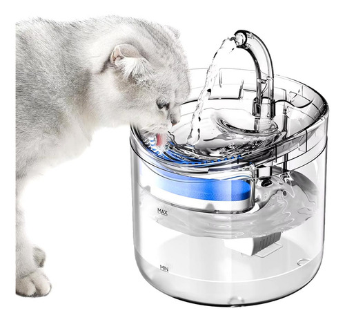 Bebedouro Fonte De Agua Gato Cao Pet Cachorro 2 L Filtro Usb