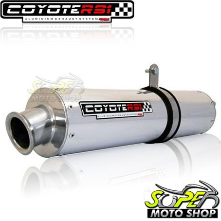 Escape Ponteira Coyote Rs1 Aluminio Xt 600 97/04 Polido Yama