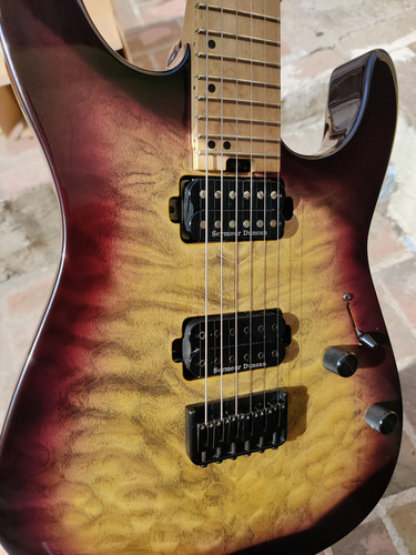 Charvel Dk24 Diestro Amarillo Maple (Usado)