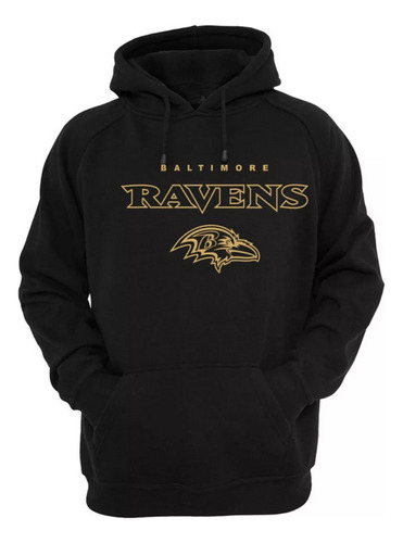 Canguro Baltimore Ravens 1 Nfl Personaliza Nombre Y Unisex