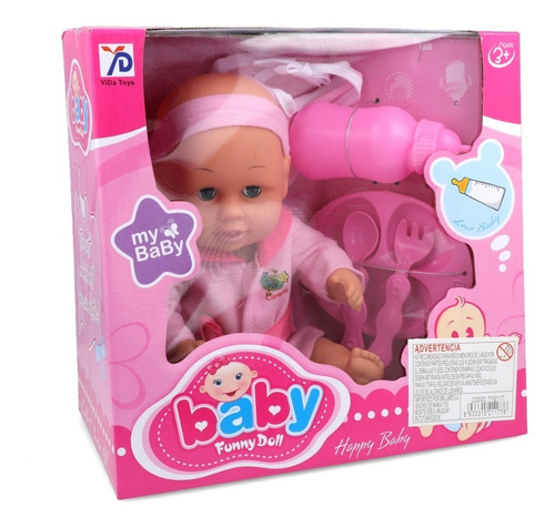 Bebé Bebote En Caja Con Accesorios 2 Colores