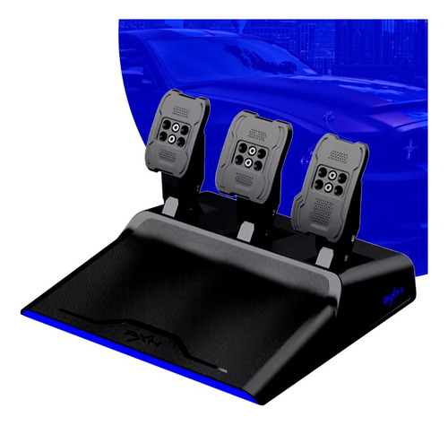 Control del volante Gamer V99, retroalimentación de la fuerza de dirección