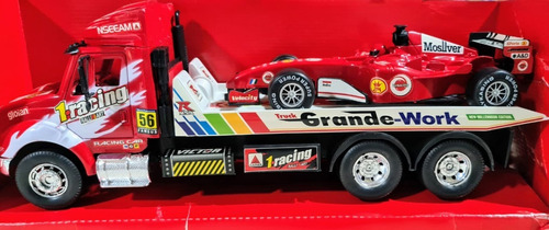 Camion Superior Truck 49cm Formula 1 Competicion De Jretro